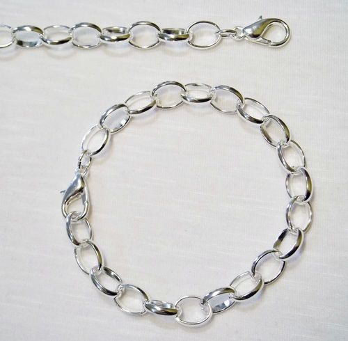 PULSEIRA ELO PORTUGUES Folheada a PRATA 950 PP002