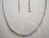 CORRENTE FOLHEADA A PRATA 950 PC026