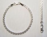 PULSEIRA FOLHEADA A PRATA 950 PP017