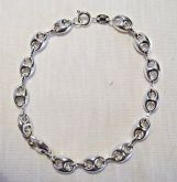 PULSEIRA FOLHEADA A PRATA 950 PP005