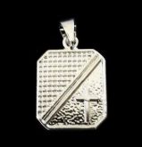 PINGENTE FOLHEADO A PRATA 950 PI025