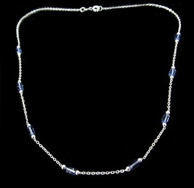 GARGANTILHA FOLHEADA A PRATA 950  PG010