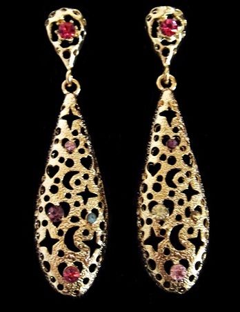 BRINCO RENDADO DOURADO - importado BB023