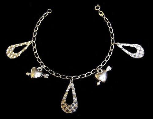 PULSEIRA CUPIDO Folheada a PRATA 950 PP023