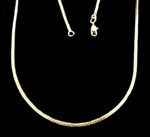 CORRENTE DIAMANTADA Folheada a OURO 18K OC008