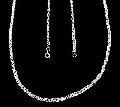 CORRENTE CORDÃO Folheada a PRATA 950 PC013