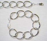 PULSEIRA folheada a PRATA 950  PP001