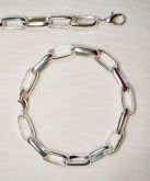 PULSEIRA FOLHEADA A PRATA 950  PP013