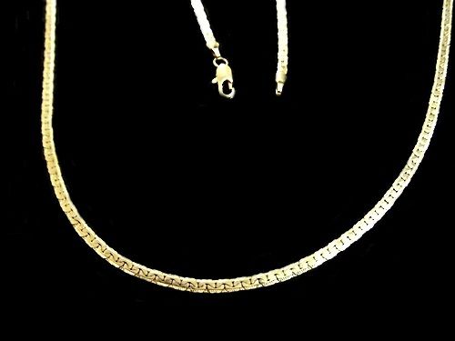 CORRENTE DIAMANTADA Folheada a OURO 18K OC004