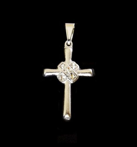 PINGENTE FOLHEADO A PRATA 950 PI022