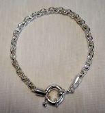 PULSEIRA ELO PORTUGUES Folheada a PRATA 950PP006