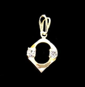 PINGENTE FOLHEADO A OURO 18K  OI001