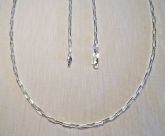 CORRENTE FOLHEADA A PRATA 950 PC027