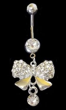 PIERCING LAÇO PRATEADO - importado BB002