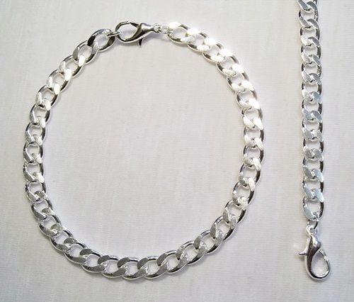 PULSEIRA FOLHEADA A PRATA 950  PP011