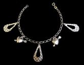 PULSEIRA CUPIDO Folheada a PRATA 950 PP023