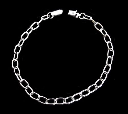 PULSEIRA CADEADO 1x1 em AÇO INOX  AP022