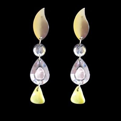 BRINCO GOTA ESPELHADA em AÇO INOX AB014