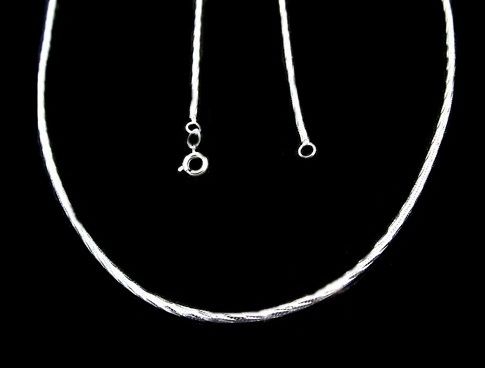 CORRENTE RABO DE RATO Folheada a PRATA 950 PC010