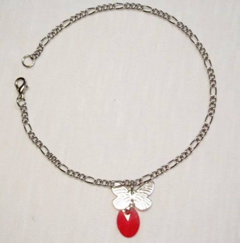 TORNOZELEIRA BORBOLETA em AÇO INOX AT003