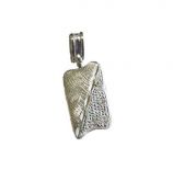 PINGENTE FOLHEADO A PRATA 950  PI004