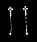 BRINCO FOLHEADO A OURO 18K OB013