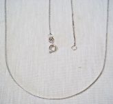 CORRENTE DIAMANTADA FOLHEADA A PRATA 950 PC034