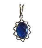 PINGENTE FOLHEADO A PRATA 950 PI010