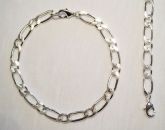 PULSEIRA FOLHEADA A PRATA 950  PP010