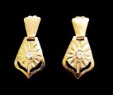 BRINCO FOLHEADO A OURO 18K OB044