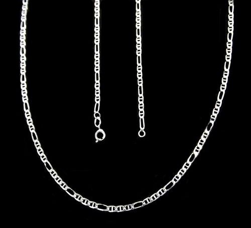 CORRENTE FOLHEADA A PRATA 950 PC003