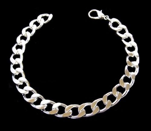 PULSEIRA GRUMET Folheada a PRATA 950 PP020