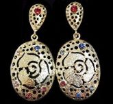 BRINCO RENDADO DOURADO - importado  BB022