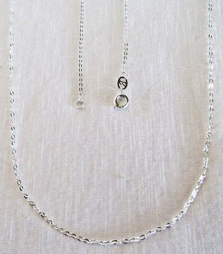 CORRENTE CADEADO Folheada a PRATA 950 PC038