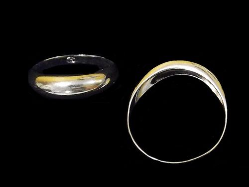 ANEL FOLHEADO A PRATA PA012 ESGOTADO