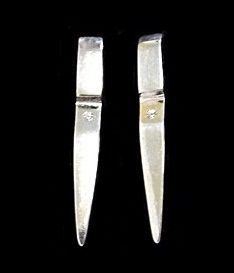 BRINCO FOLHEADO A PRATA  PB066