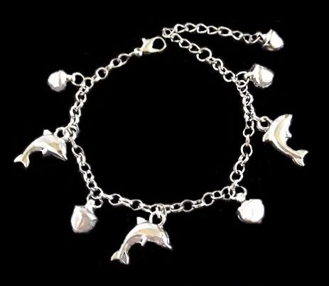 PULSEIRA GOLFINHOS PRATEADA BP005