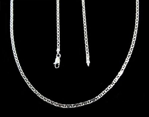 CORRENTE FOLHEADA A PRATA 950 PC008