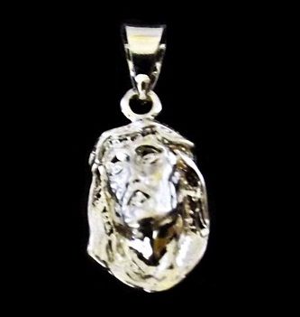 PINGENTE FACE DE CRISTO Folheada a PRATA 950 PI026
