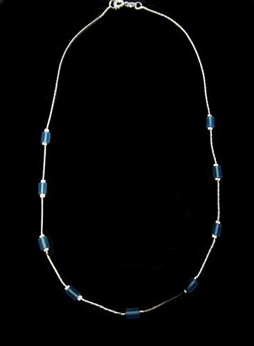 GARGANTILHA FOLHEADA A PRATA 950  PG004